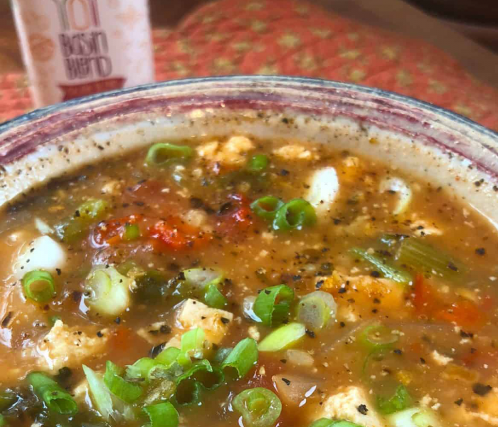 Plant-Based Jambalaya Soup