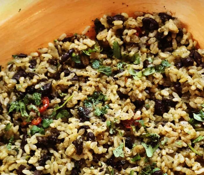 Hatch Chile Rice and Beans