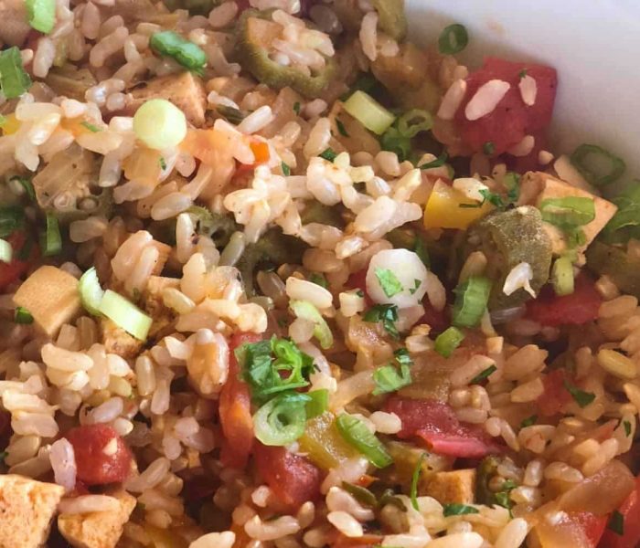 Plant-Based Jambalaya